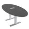 Skutchi Designs 33.5 in W, 69.5 in L, 29 in H, Engineered Wood Top, Grey HAR-OVL-34x70-T-ELEC-ASIANNIGHT - alternate 1